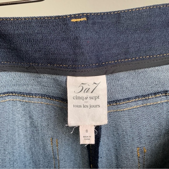 Cinq a Sept Wide Leg Jeans - Picture 8 of 10